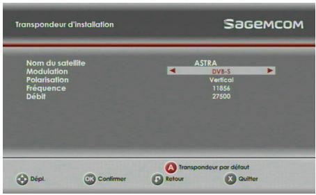 SAGEM DS87HD - Transpondeur d'installation - 1