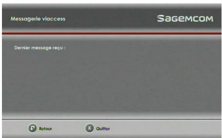 SAGEM DS87HD - Messagerie Viaccess - 1