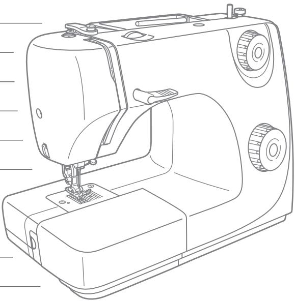 SINGER MC SISTER 2405 - Guide de dépannage - 1