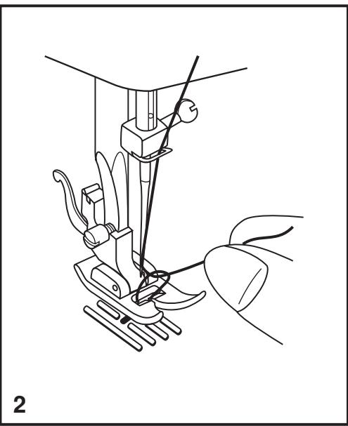 SINGER MC SISTER 2405 - Pour remonter le fil de canette - 2