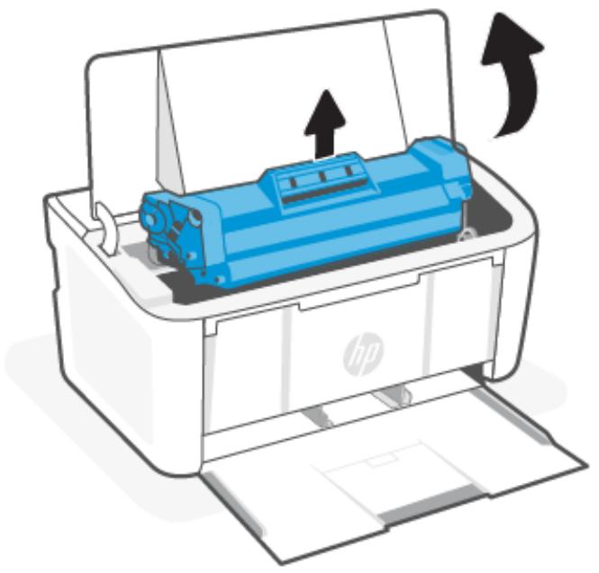 HP LASERJET M1212NF - Retrait et remplacement d'une cartouche de toner - 1
