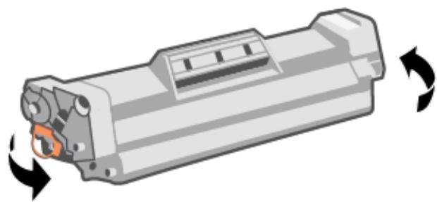 HP LASERJET M1212NF - Retrait et remplacement d'une cartouche de toner - 5