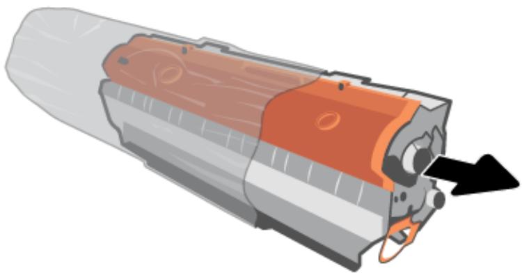 HP LASERJET M1212NF - Retrait et remplacement d'une cartouche de toner - 2