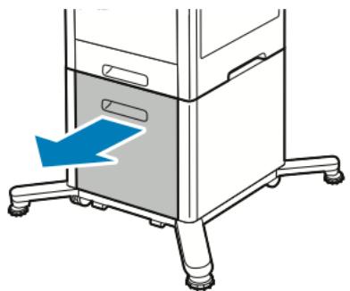 XEROX C600V - Chargement de papier dans le chargeur hautecapacité (HCF) - 1