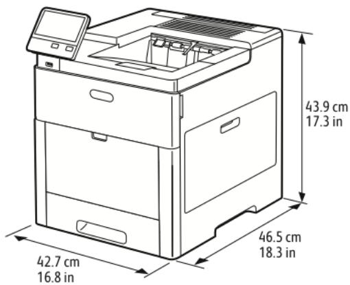 XEROX C600V - Configuration standard - 1