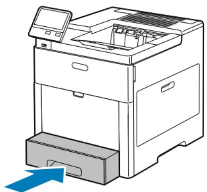 XEROX C600V - Chargement d'étiquettes dans le magasin 1 - 4