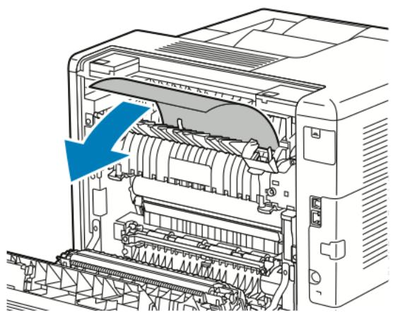 XEROX C600V - Élimination des bourrages papier de la zone du four - 3