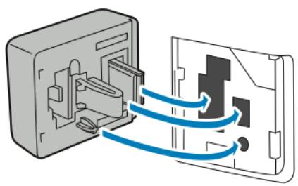 XEROX C600V - Installez l'adaptateur réseau sans fil. - 4