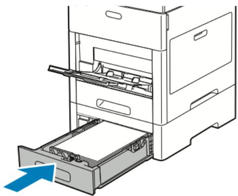 XEROX C600V - Élimination des bourages papier dans la zone des magasins 2-5 - 7