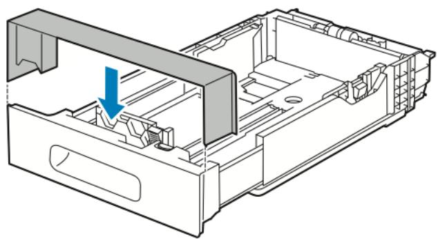 XEROX C600V - Configuration de la longueur du papier pour les magasins 1 à 5 - 3