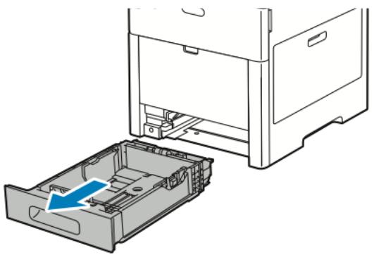 XEROX C600V - Chargement de papier dans les magasins 1 à 5 - 1