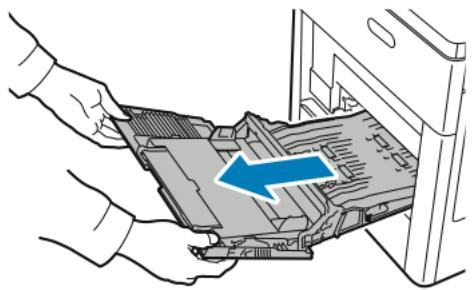 XEROX C600V - Élimination des bourages papier dans la zone du bac 1 - 2
