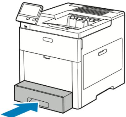 XEROX C600V - Chargement d'enveloppes dans le magasin 1 - 4