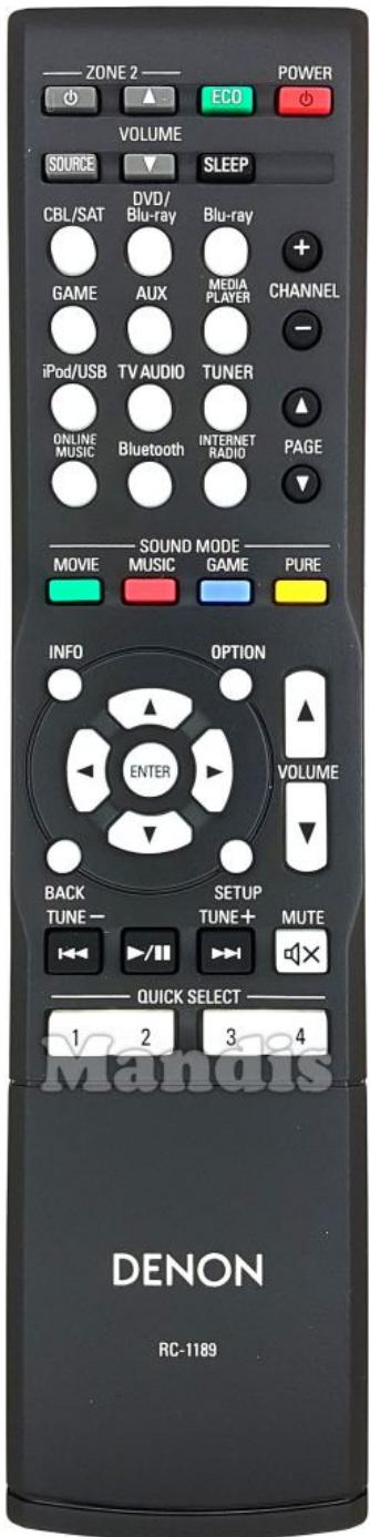 DENON RC 1189 - 1