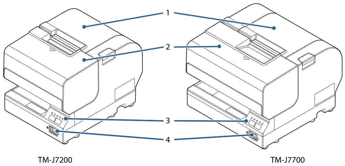 EPSON TM-J7200 - Front Side - 1