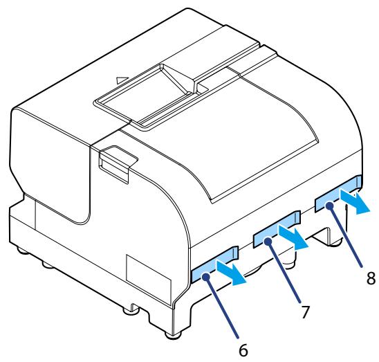 EPSON TM-J7200 - Removing the Protective Materials and Tape - 3