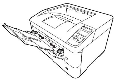 EPSON AL-M8100DTN - Dépliez le support papier du bac BM. - 3