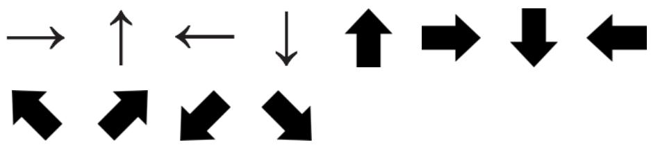 DYMO 300 - Flèches - 1