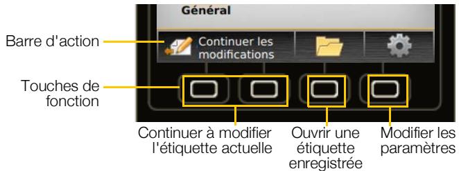DYMO 300 - Écran d'accueil - 2