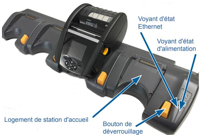 ZEBRA ZQ620 - Stations d'accueil Ethernet et de chargement - 4