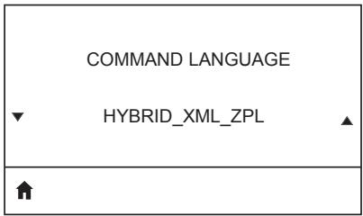 ZEBRA ZQ620 - Menu SETTINGS (PARAMÉTRES) - 36