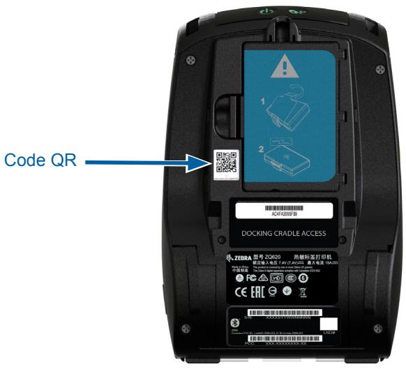 ZEBRA ZQ620 - Code QR - 1
