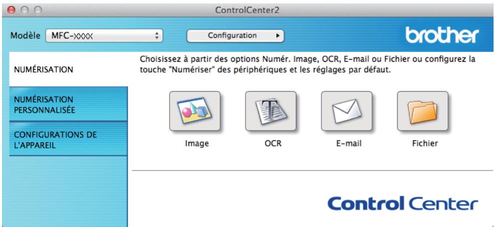 BROTHER MFC-L6950DW - Numériser vers un fichier texte modifiable (OCR) à l'aide de ControlCenter2 (Mac) - 4