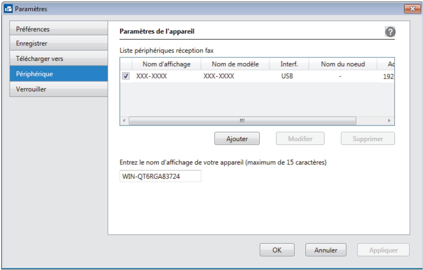 BROTHER MFC-L6950DW - Ajouter votre appareil Brother à la réception PC-FAX (Windows) - 1