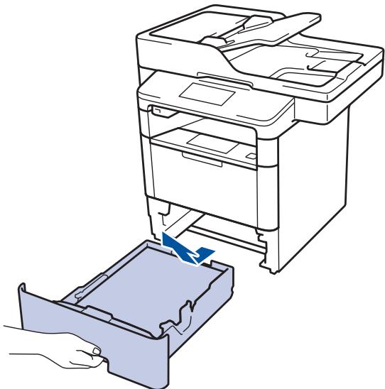 BROTHER MFC-L6950DW - Du papier est coincé au niveau du bac recto verso - 1