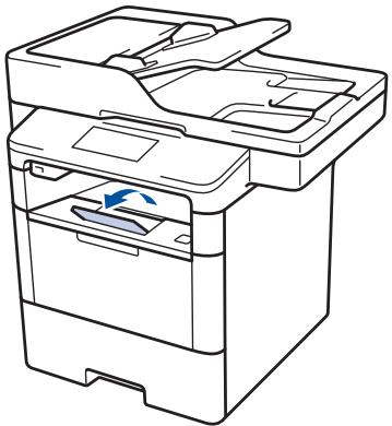 BROTHER MFC-L6950DW - Charger du papier ordinaire, à en-tête, coloré, fin ou recyclé dans le bac à papier - 7