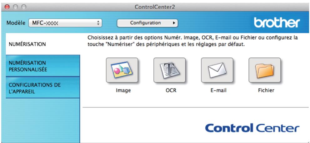 BROTHER MFC-L6950DW - Numériser vers une pièce jointe d'e-mail à l'aide de ControlCenter2 (Mac) - 2