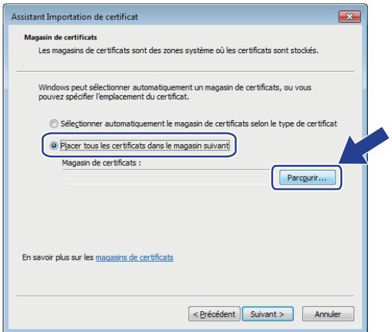 BROTHER MFC-L6950DW - Installer le certificat auto-signé pour les utilisateurs Windows munis de droits d'administration - 8