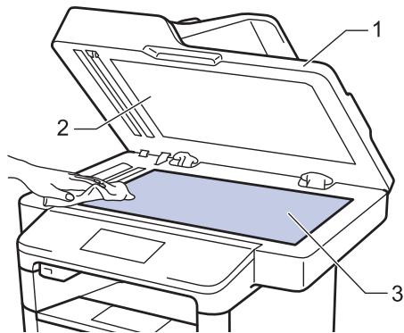 BROTHER MFC-L6950DW - Nettoyer le scanner - 1