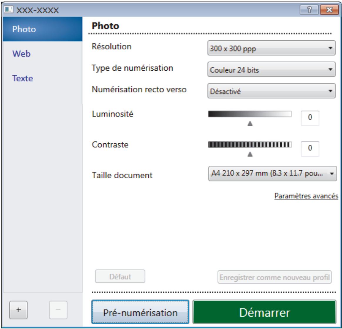 BROTHER MFC-L6950DW - Numériser avec Nuance™ PaperPort™ 14SE ou d'autres applications Windows - 2