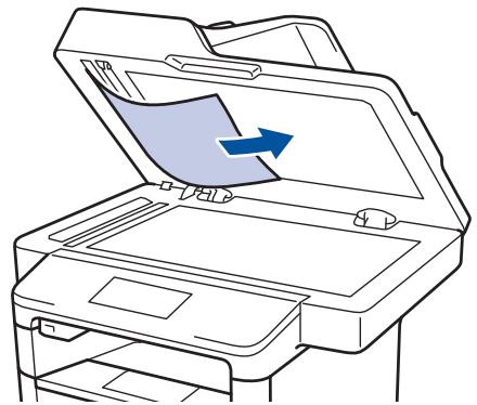 BROTHER MFC-L6950DW - Le document est coincé sous le capot document - 1