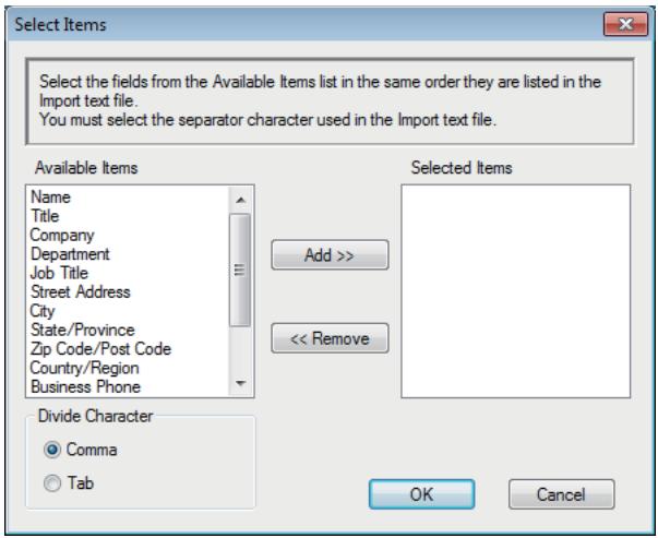 BROTHER MFC-L6950DW - Importer des informations dans le carnet d'adresses (Windows) - 2