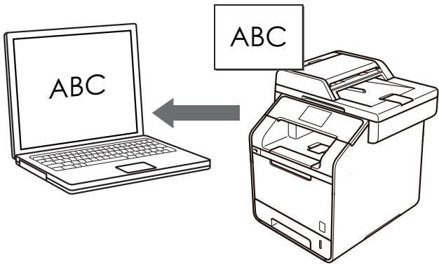 BROTHER MFC-L6950DW - Numérisation vers un fichier texte modifiable (OCR) - 1