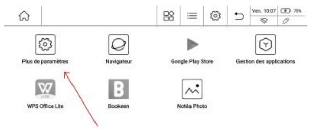 BOOKEEN NOTAEA - Connexion au google play store - 3