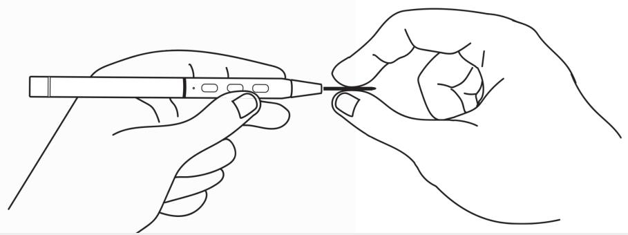 BOOKEEN NOTAEA - C) comment changer la mine du stylet? - 2