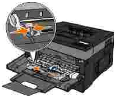 DELL 2350D - Chargement du chargeur multifonction - 1