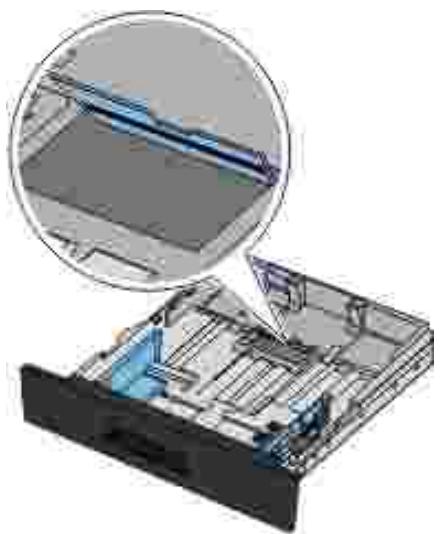 DELL 2350D - Chargement du tiroir papier 250 feuilles - 4