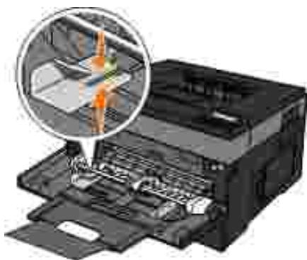 DELL 2350D - Chargement du chargeur multifonction - 2