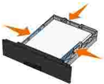 DELL 2350D - Chargement du tiroir papier 550 feuilles - 5