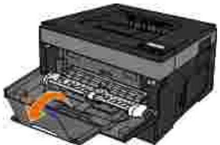 DELL 2350D - Ouverture du chargeur multifonction - 3