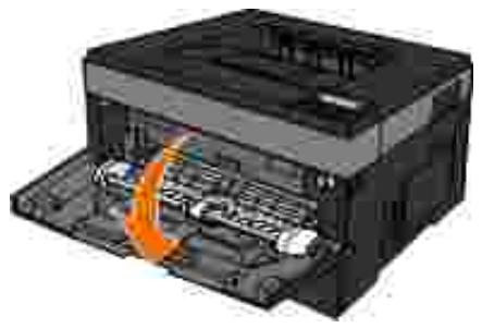 DELL 2350D - Ouverture du chargeur multifonction - 1