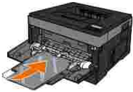 DELL 2350D - Chargement du chargeur multifonction - 10