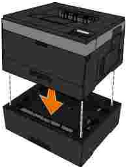 DELL 2350D - Installation du bac 550 feuilles optionnel - 3