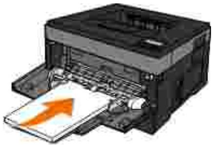 DELL 2350D - Chargement du chargeur multifonction - 7