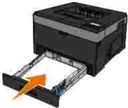 DELL 2350D - Chargement du tiroir papier 250 feuilles - 8