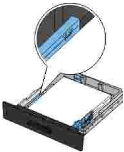 DELL 2350D - Chargement du tiroir papier 250 feuilles - 6